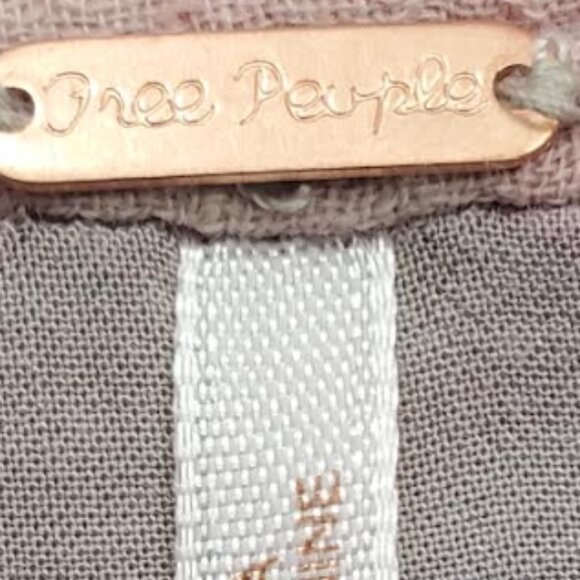 Free People Gauze Tie Dyed Mini Skirt with Tied Belt - Picture 4 of 7